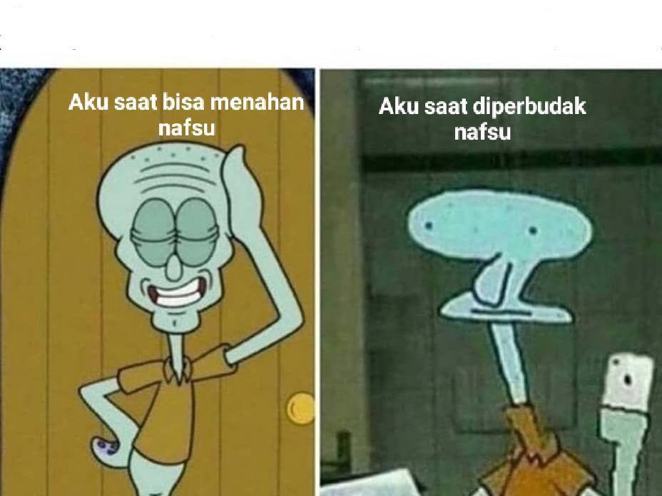 Bukan Lapar dan Haus, 7 Meme Menahan Hawa Nafsu saat Puasa