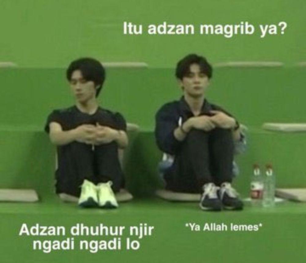 7 Meme Kocak Menantikan Azan Maghrib Saat Puasa Ramadan