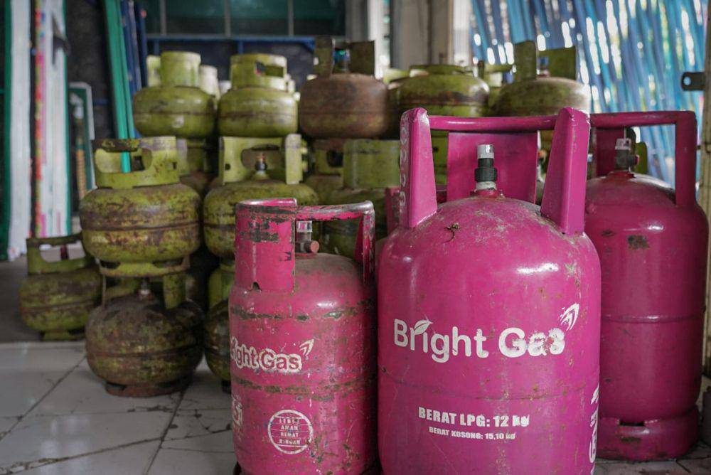 Ilustrasi ketersediaan stok LPG (Dok. Pertamina)