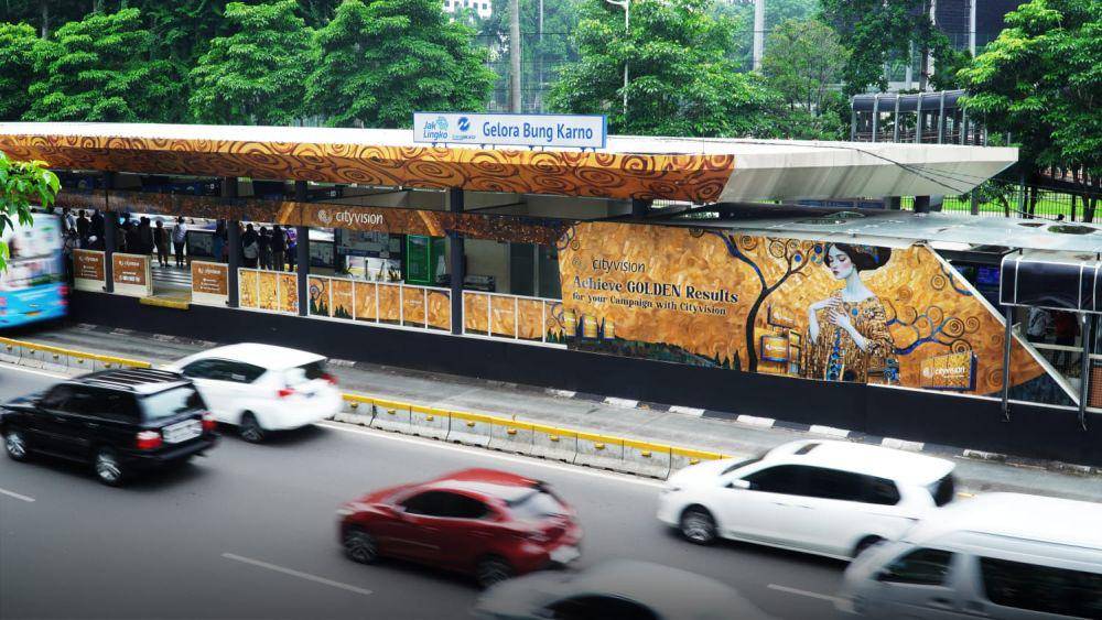 Halte Transjakarta GBK/dok CityVision