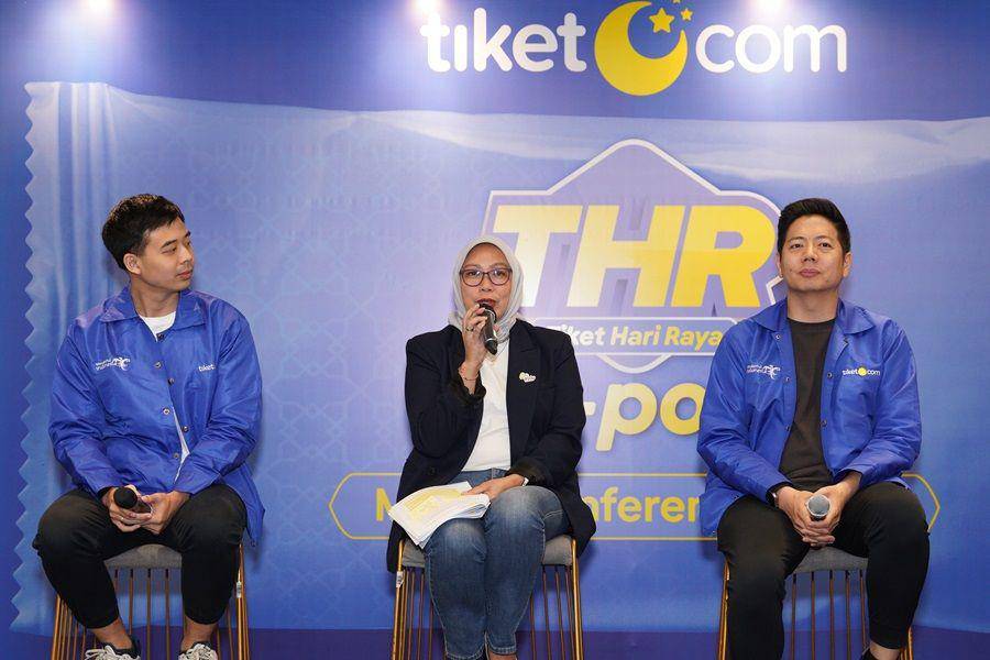Prescon Tiket.com periode mudik Lebaran, Jakarta (Dok. IDN Times)