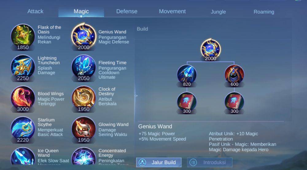 ilustrasi item genius wand (dok. Moonton/Mobile Legends: Bang Bang)