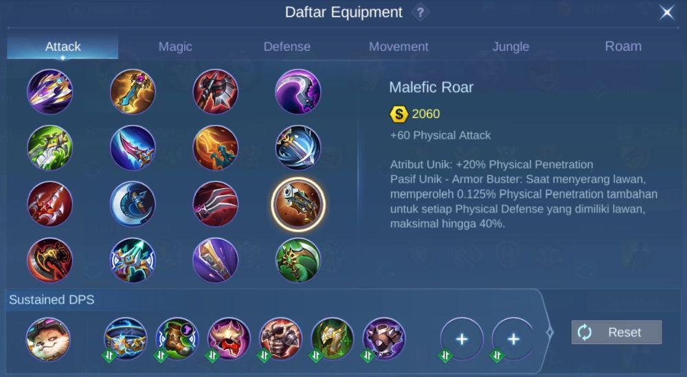 3 Item Penetration di MLBB, Efektif Libas Hero Durabilitas Tinggi