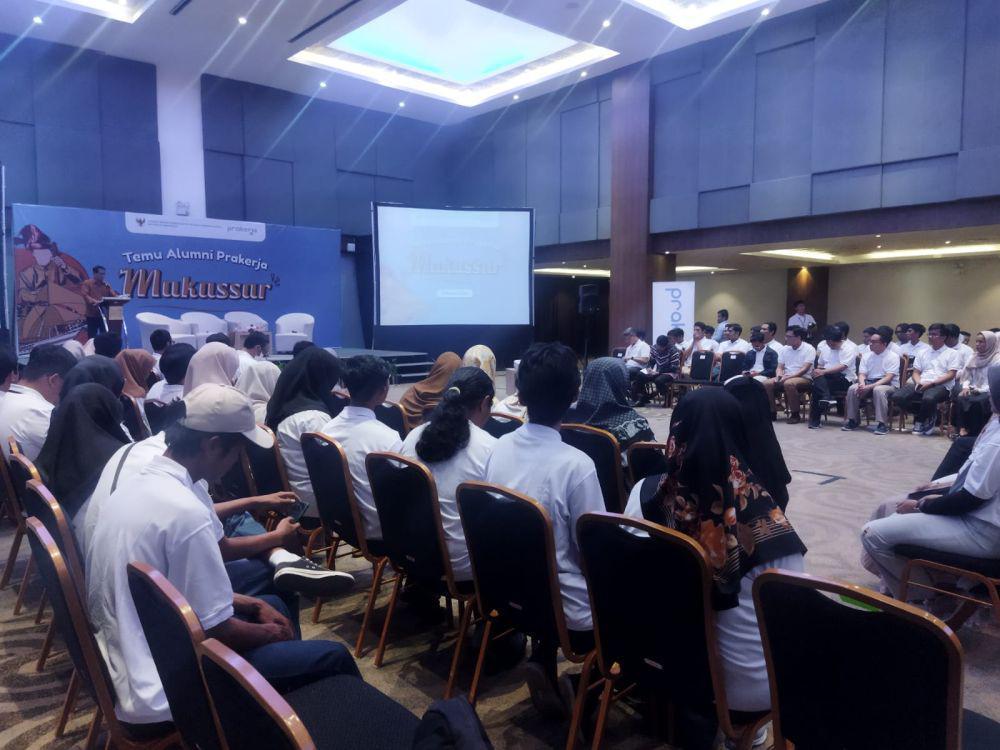 Peserta Prakerja Makassar Berbagi Pengalaman di Temu Alumni