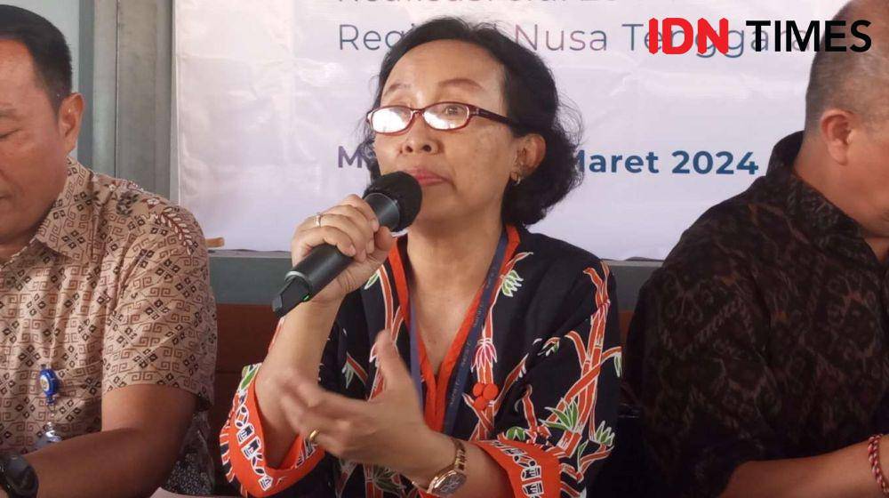 Kepala Kanwil Direktorat Jenderal Perbendaharaan Provinsi NTB Ratih Hapsari Kusumawardani. (IDN Times/Muhammad Nasir)
