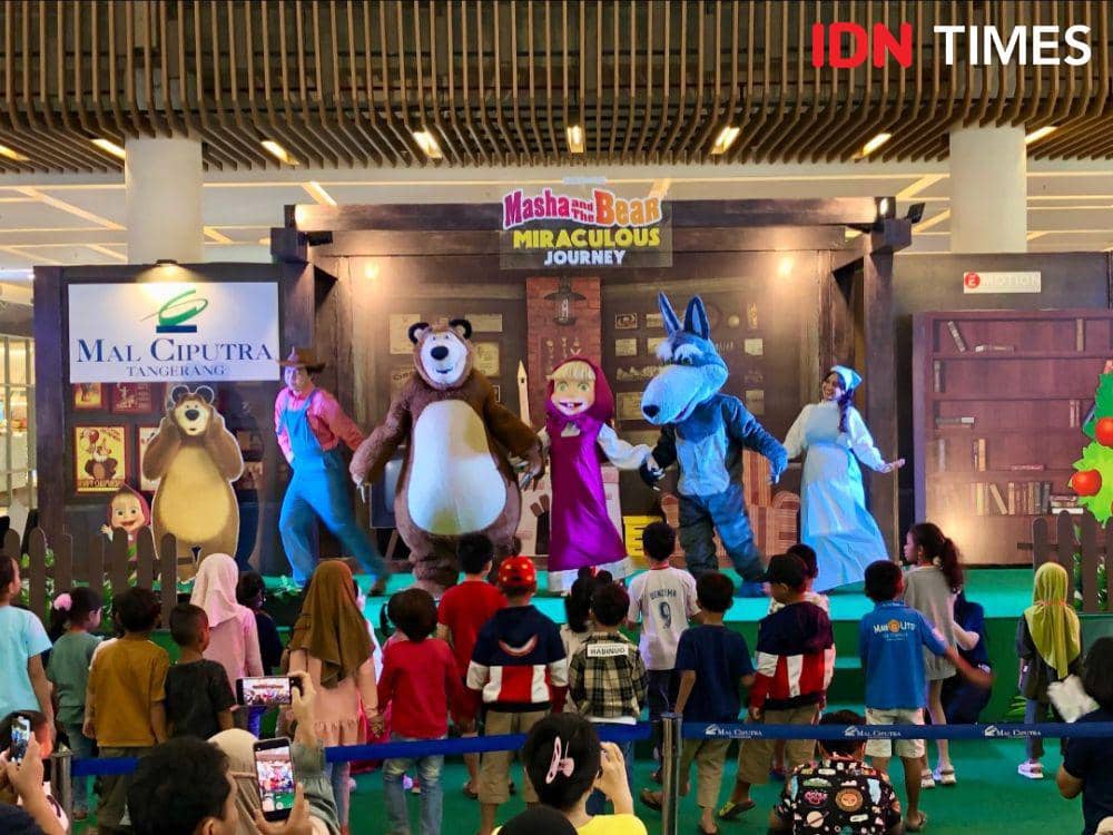 Isi Libur Lebaran Bersama Marsha & The Bear di Mall Tangerang