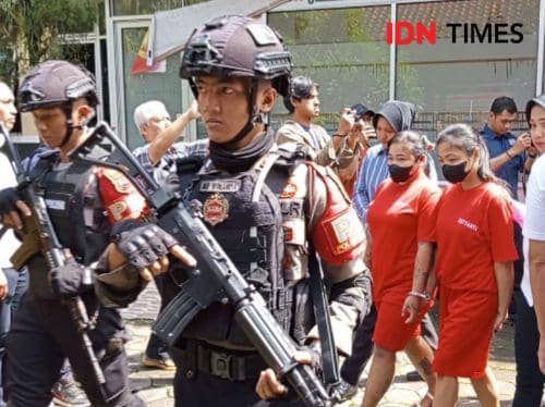 Polresta minta dukungan masyarakat agar petugas mampu manjaga rasa aman, Rabu (27/3/2024).(IDN Times/Cokie Sutrisno)