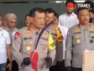 Kapolda jateng sebut tidak ada ruang bagi pelaku kejahatan di Jawa Tengah, Rabu (27/3/2024).(IDN Times/Cokie Sutrisno)