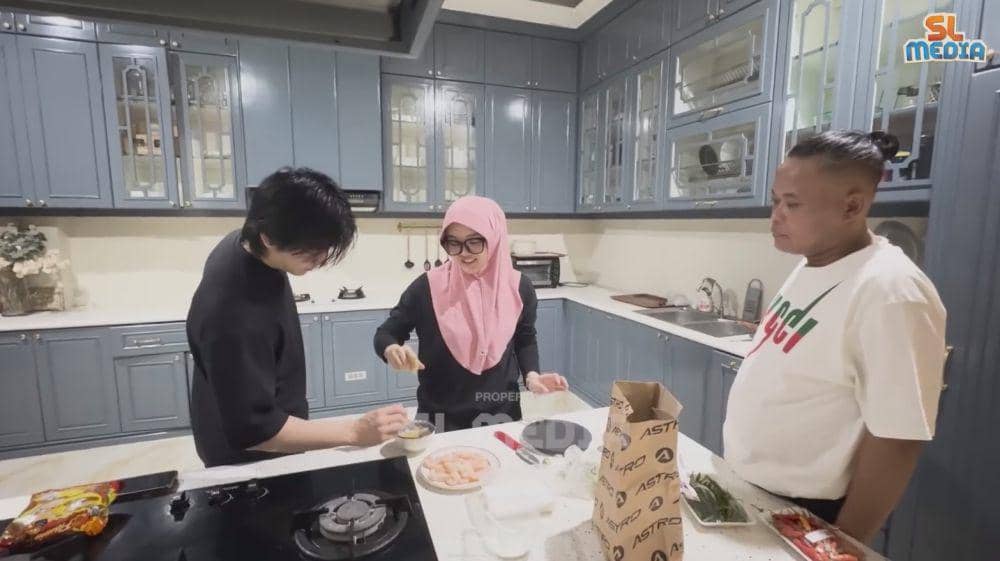 Sule buka puasa bareng calon menantu (YouTube.com/SL Media)