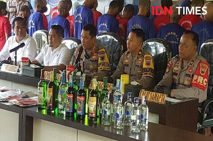 Tiga Pekan Operasi Pekat, Polresta Banyumas Ungkap 75 Kasus Kriminal