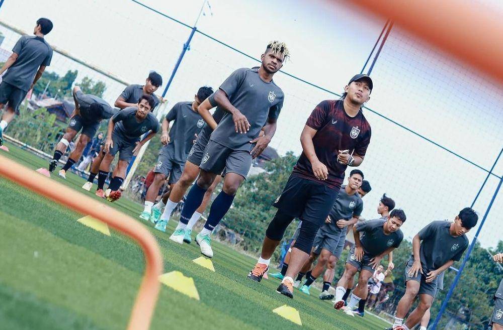 PSIS Semarang melakukan latihan rutin untuk hadapi laga lawan Barito Putera di BRI Liga 1 2023/2024 (dok. PSIS)
