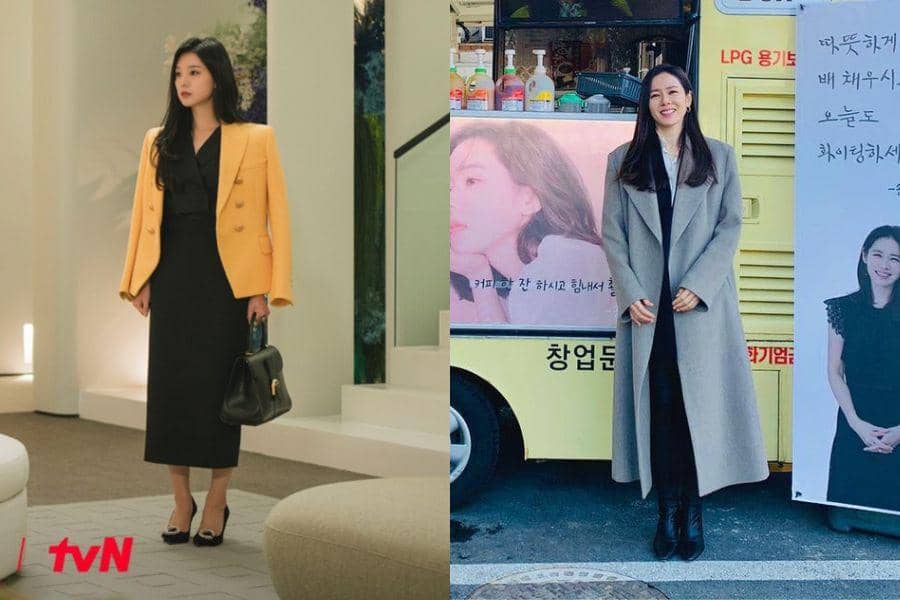 Adu gaya Son Ye Jin vs Kim Ji Won. (instagram.com/yejinhand |tvn.cjenm.com)