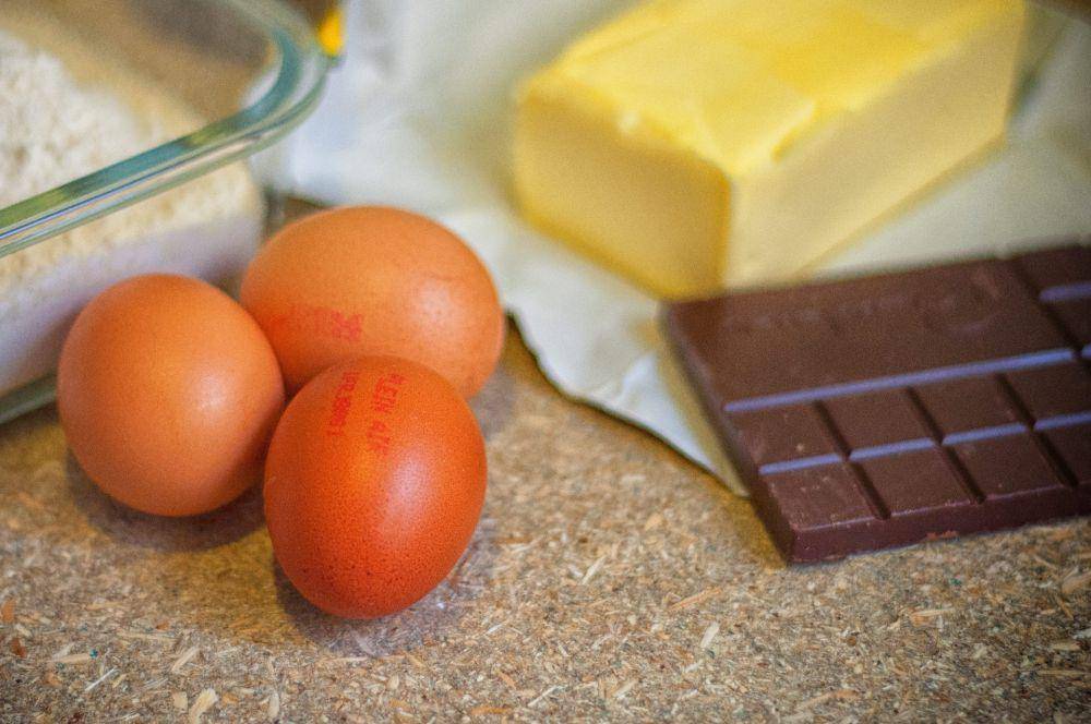ilustrasi bahan membuat kue nastar isi cokelat (pixabay.com/Edar)