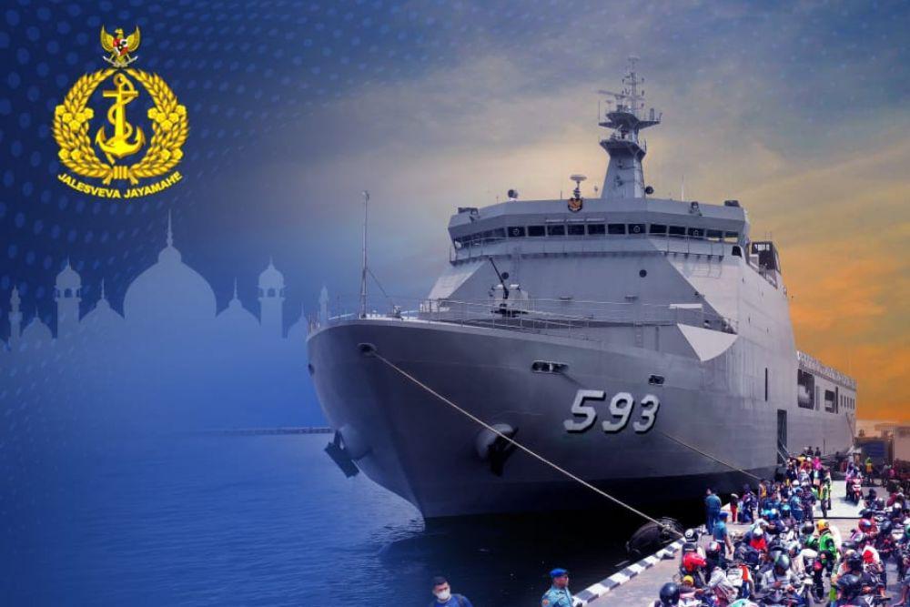 Mudik Gratis Kapal Perang TNI AL 2024, Ini Rute dan Caranya
