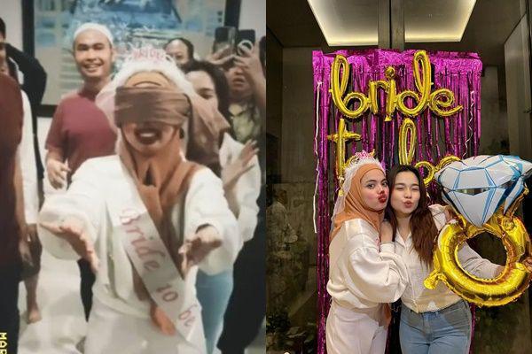 7 Potret Bridal Shower Putri DA Jelang Menikah, Didandani Menor