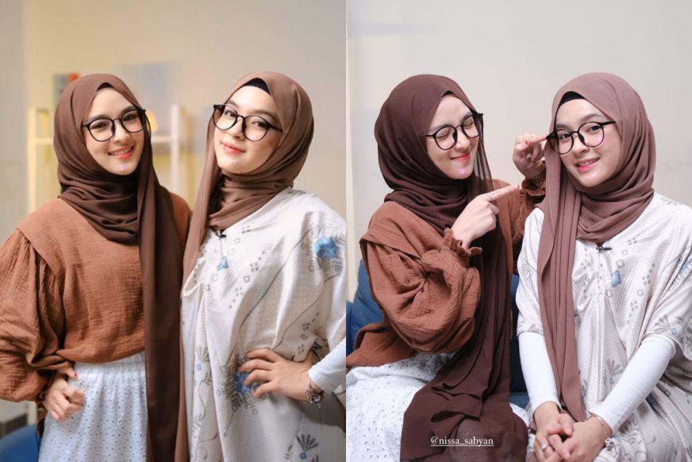 Momen Kebersamaan Eca AURA dan Nissa Sabyan