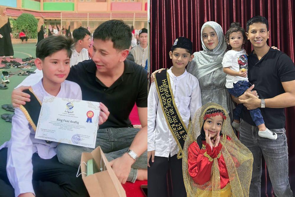 7 Potret King Faaz Selesaikan Hafalan Al-Qur'an Juz 29 dan 30, Keren!