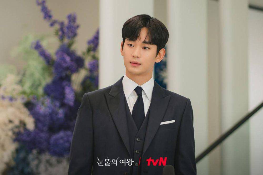 Kim Soo Hyun dalam drama Queen of Tears (dok. tvN/Queen of Tears)