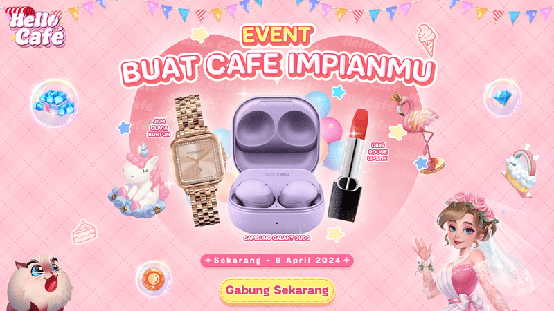 Hello Café Selenggarakan Event Buat Cafe Impianmu!