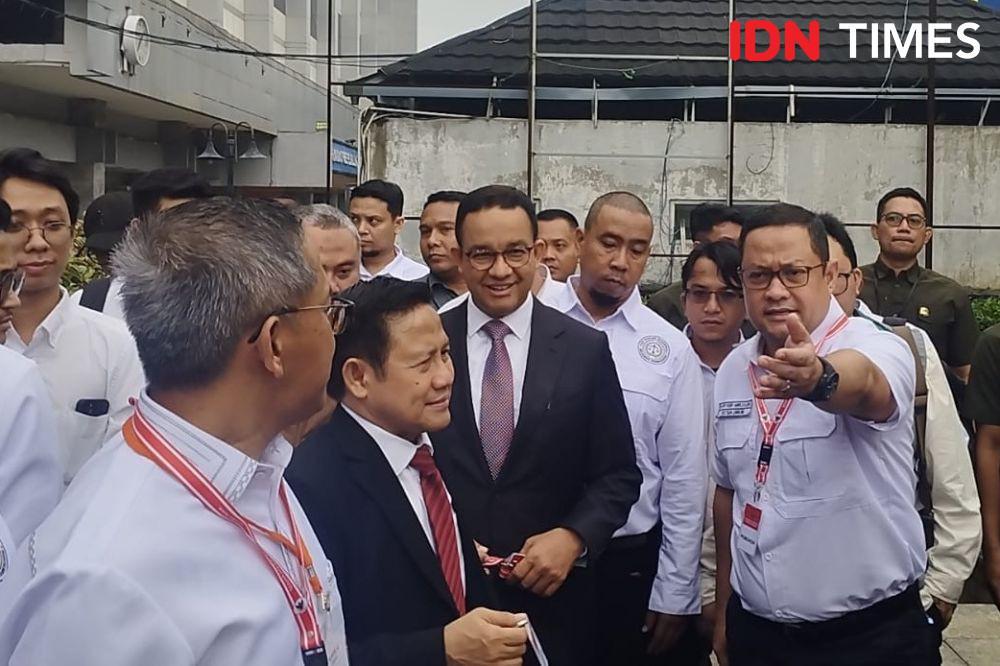 Anies-Cak Imin Tiba di MK Hadiri Sidang Perdana Sengketa Pilpres 2024