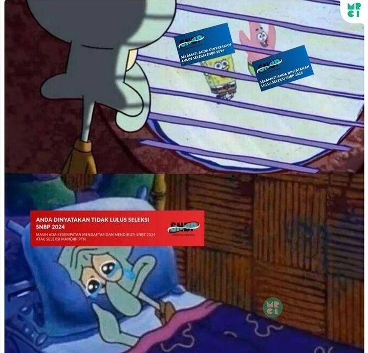meme gak lulus SNBP (instagram.com/jarjit1140)