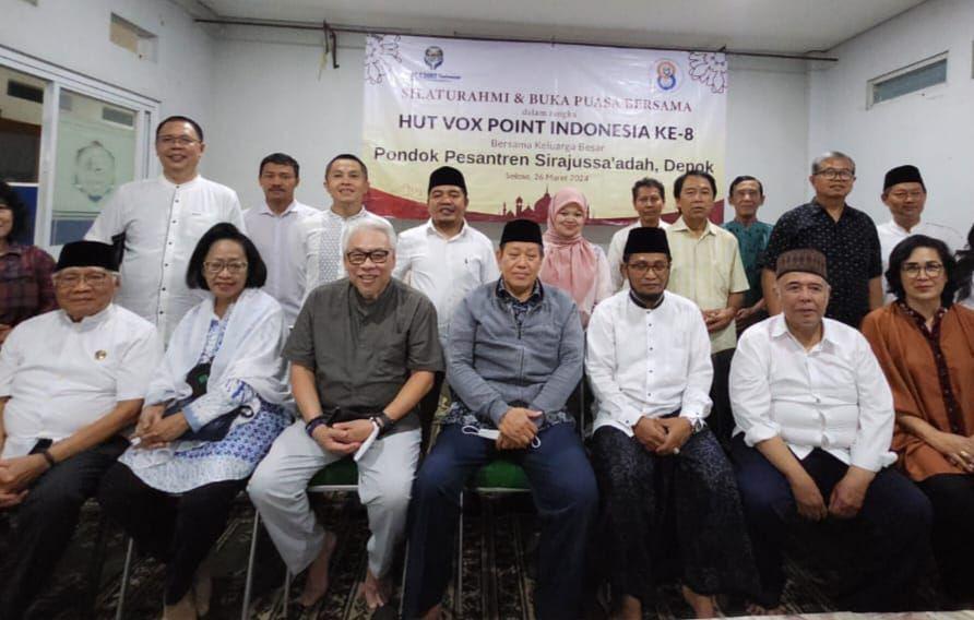 Junjung Toleransi, Ormas Katolik Vox Point Rayakan HUT di Pesantren