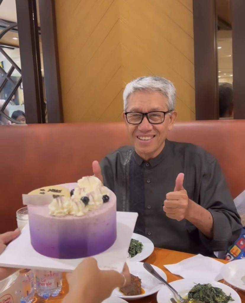 potret Shenina rayakan ulang tahun ayah Angga Yunanda (Instagram.com/angga)