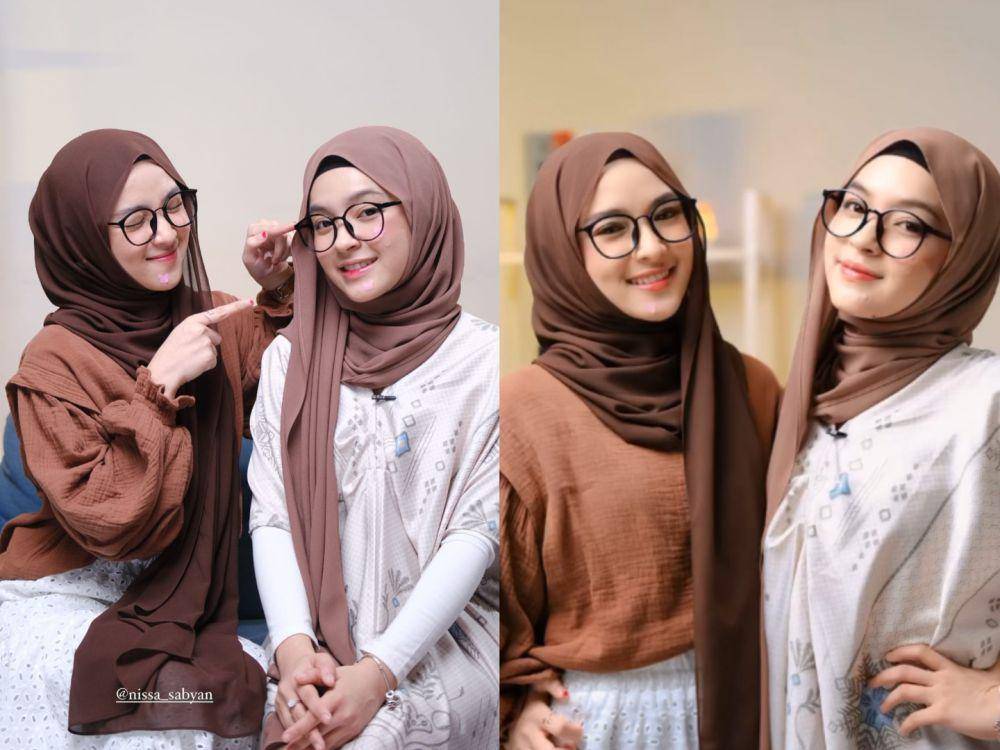 Potret Eca Aura, Nissa Sabyan (Instagram.com/ecaaura)