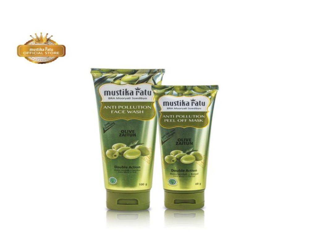 Mustika Ratu Anti Pollution Zaitun Face Wash (www.motorplus-online.com)