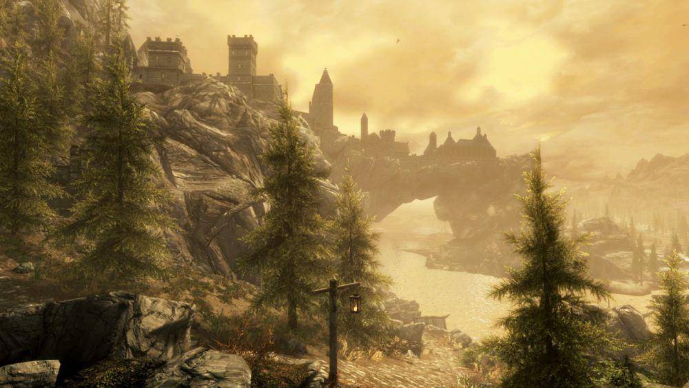 The Elder Scrolls V: Skyrim berlatar tempat di benua fiksi bernama Tamriel. (dok. Bethesda Game Studios/The Elder Scrolls V: Skyrim)