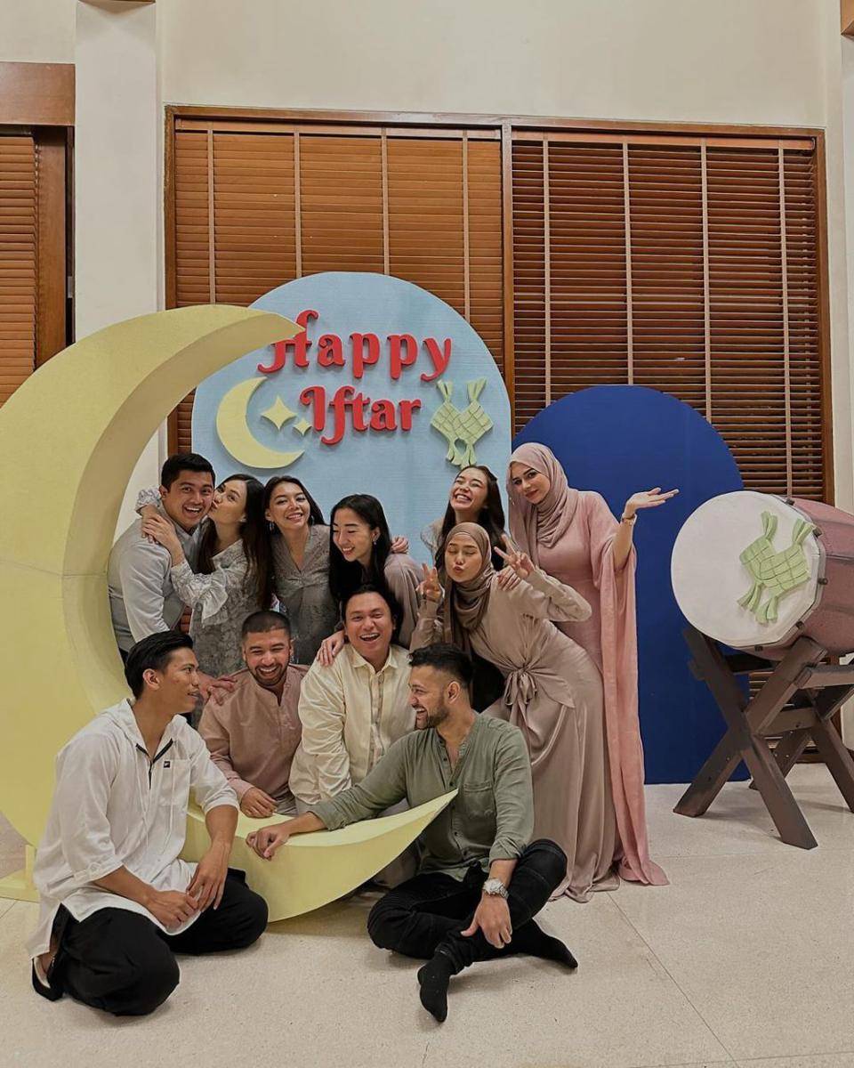 potret buka puasa bersama Keanu dan geng artis (instagram.com/lulalahfah)