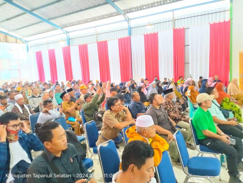 Soal Konflik Lahan TPL di Tapsel, Wabup: Tunggu Bupati Pulang Umrah