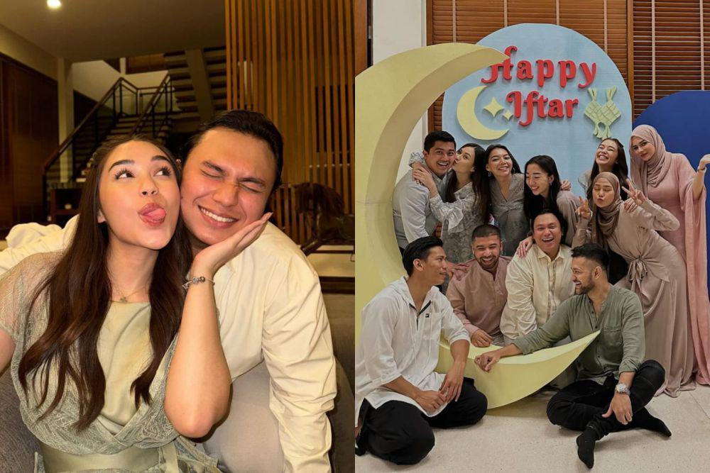 9 Momen Buka Puasa Bersama Keanu dan Geng Artis, Sederhana di Rumah
