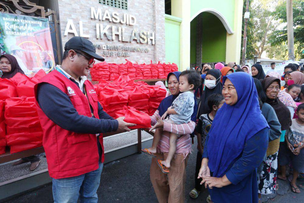 Potret Gerakan ABC Dapur MasteRasa berbagi (IDN Times/Faradiba Divani)