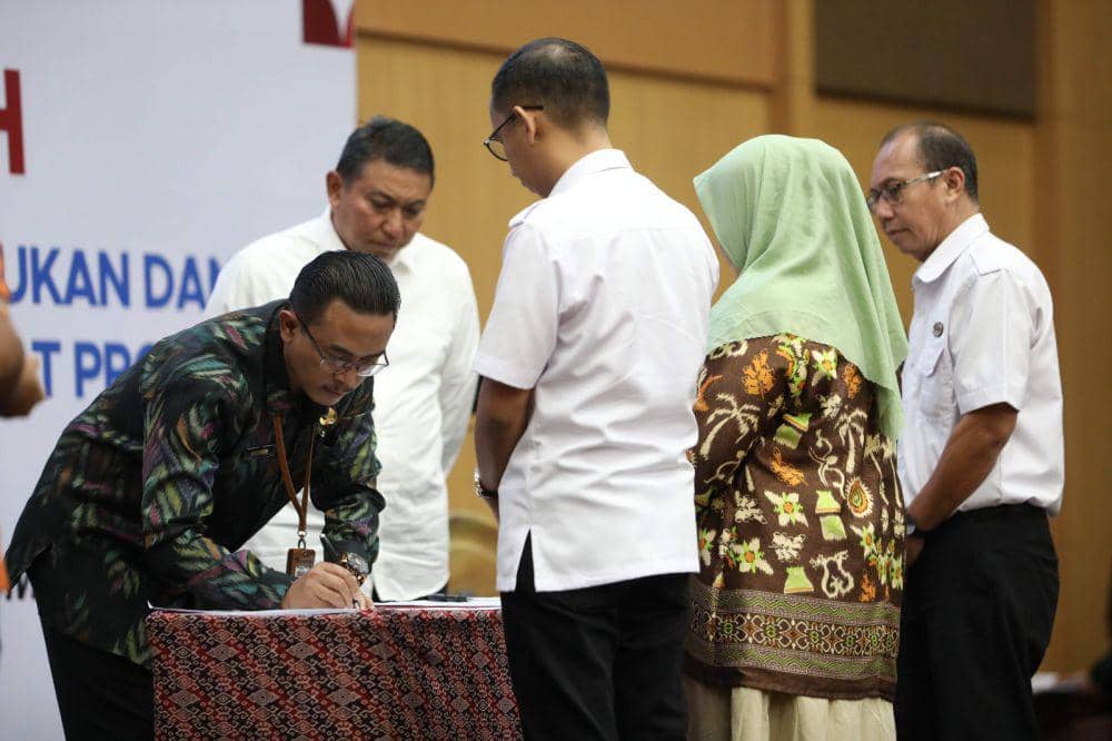Kepala Perwakilan BKKBN Sulsel, Shodiqin di Rakerda Bangga Kencana di Swiss-Belinn Panakkukang Makassar, Rabu (27/3/2024). Dok. IDN Times/Istimewa