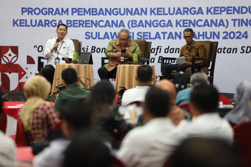 Rakerda Bangga Kencana BKKBN Sulsel di Swiss-Belinn Panakkukang Makassar, Rabu (27/3/2024). Dok. IDN Times/Istimewa
