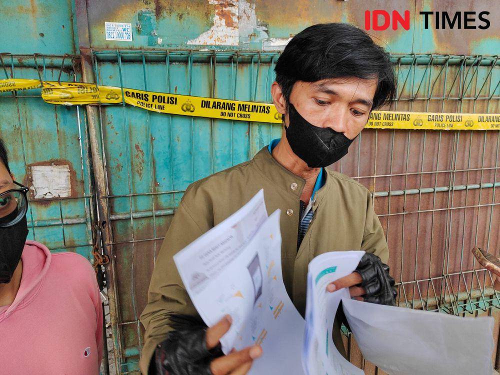 Korban deka Reset. (IDN Times/Imam Faishal)