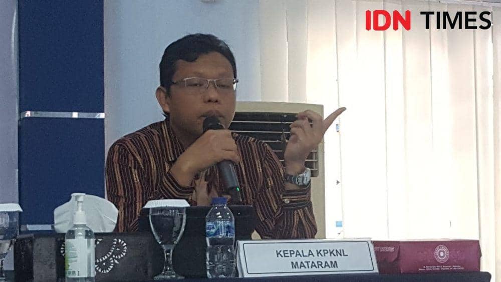 Kepala KPKNL Mataram Kurniawan Catur Andrianto. (IDN Times/Muhammad Nasir)