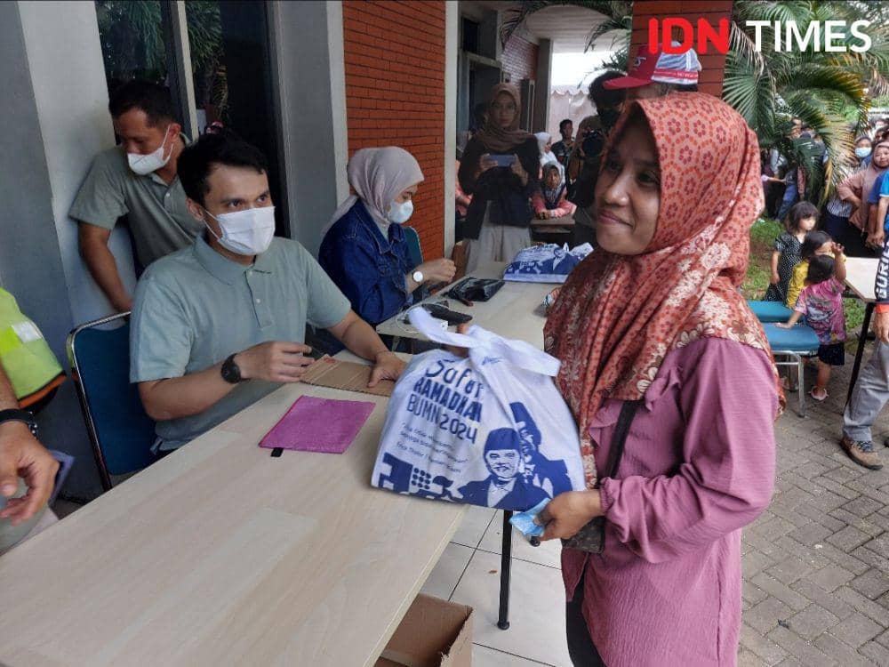 Pasar Murah di Bandara Soetta, Warga Bisa Beli Paket Sembako Rp50 Ribu