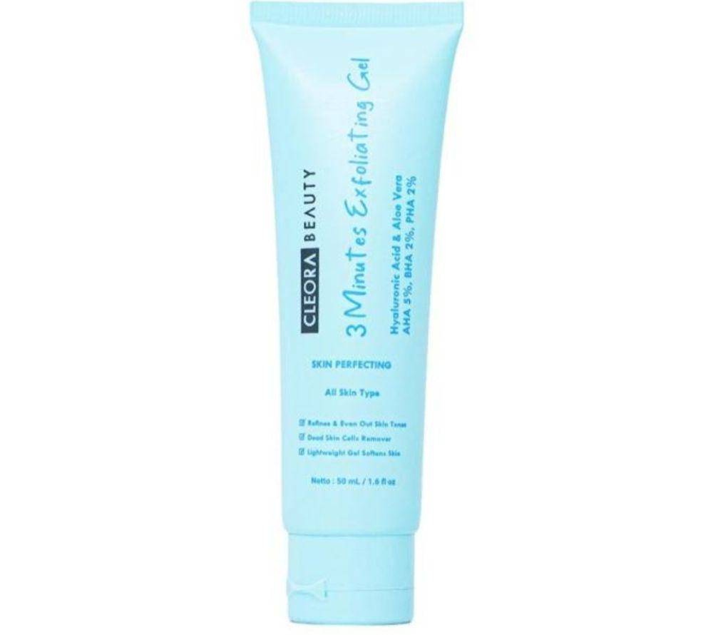 Cleora Beauty 3 Minutes Exfoliating Gel (tokopedia.com/shopgirls8)