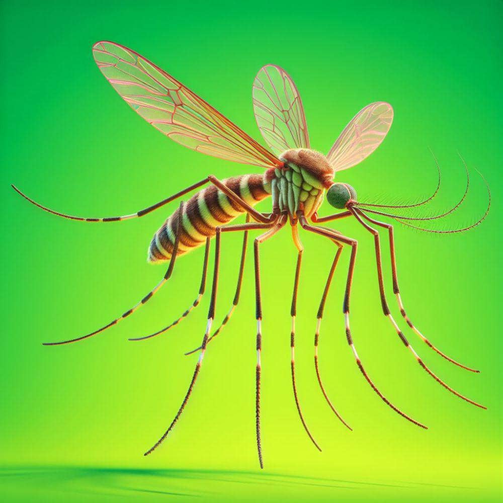Ilustrasi nyamuk Aedes aegypti. (alodokter.com)