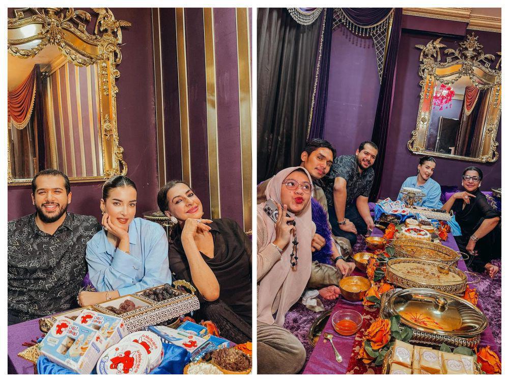 10 Potret Tasya Farasya Bukber Bareng Karyawan, Ajak Sang Ibunda!