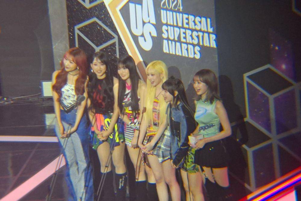 SECRET NUMBER di Universal Superstar Award 2024 (twitter.com/kmh_dive)