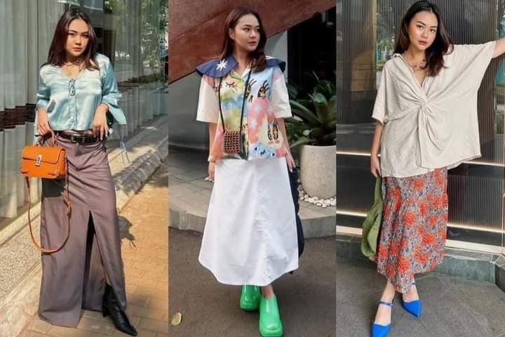 9 OOTD Pakai Rok ala Fashion Influencer Karin Dennisha, Gayanya Unik!