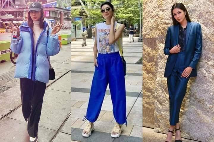 Baju biru Mikha Tambayong (instagram.com/mikatambayong)