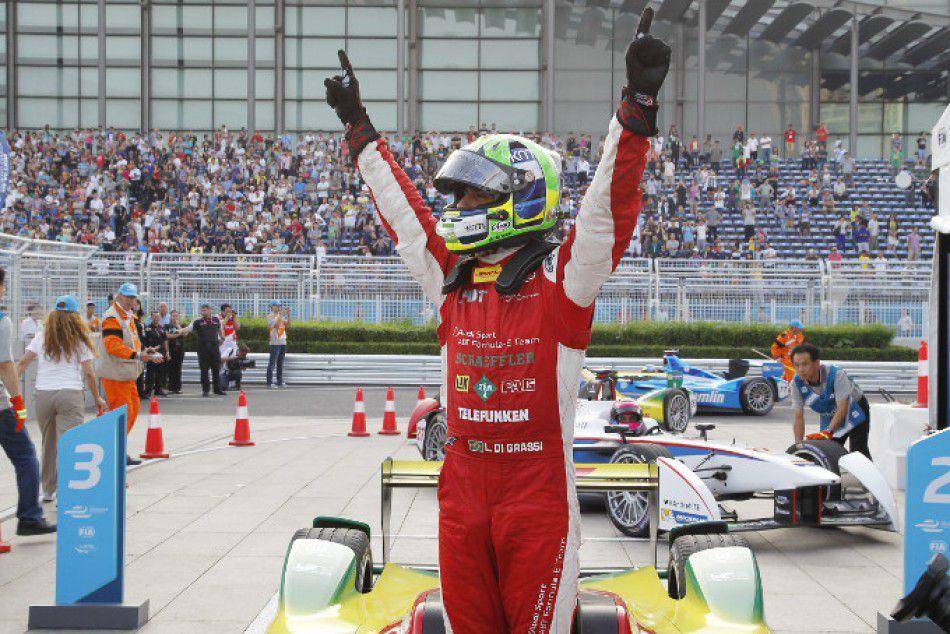 Lucas di Grassi menjuarai E-Prix Beijing 2014. (fia.com)