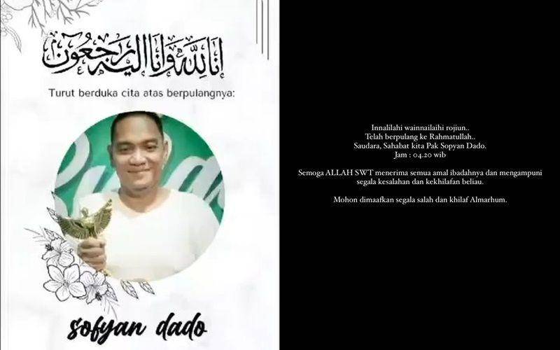 Ucapan duka cita untuk Sopyan Dado dari pemain sinetron Tukang Ojek Pangkalan (instagram.com/andri_sulistiandri | instagram.com/clarakaizer)