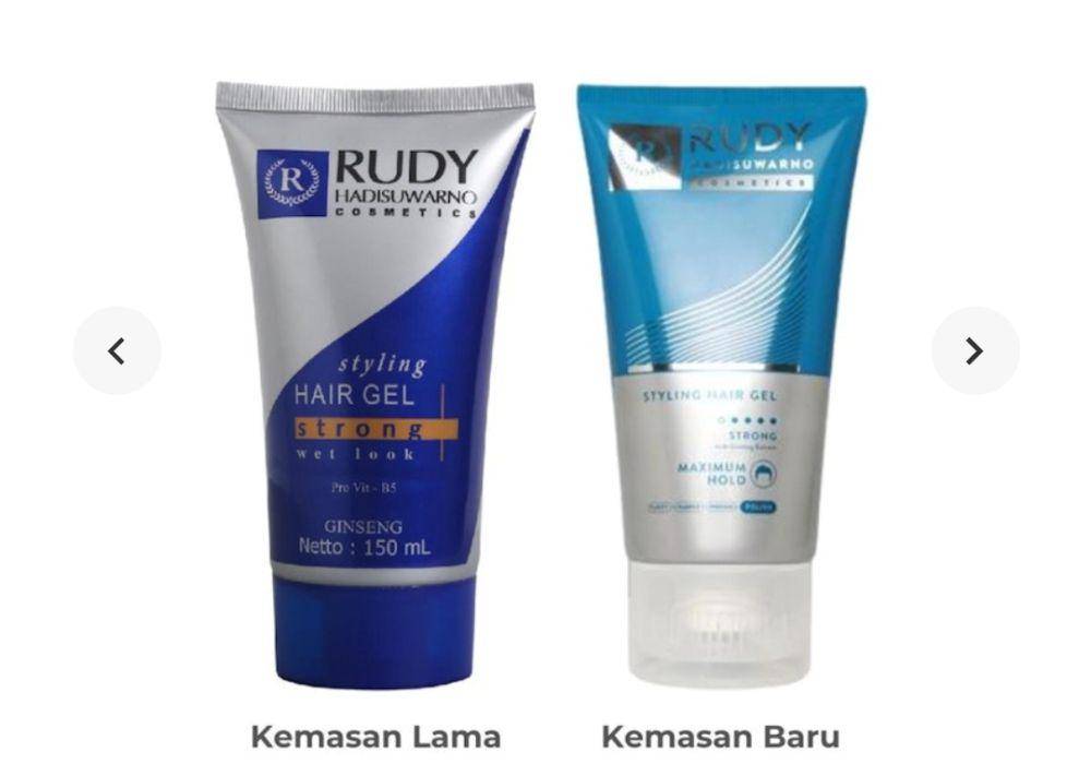 Rudy Hadisuwarno Styling Hair Gel (tokopedia.com)