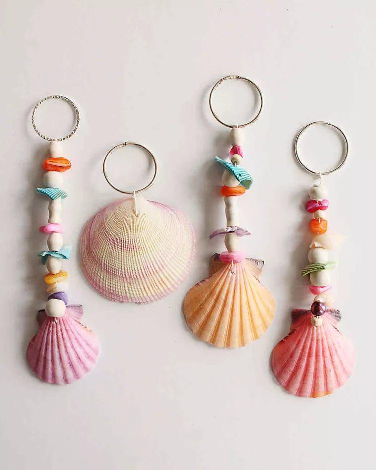 3 Langkah Mudah DIY Gantungan Kunci dari Cangkang Kerang, Lucu!