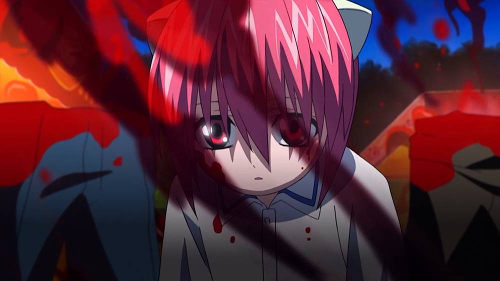 Anime Psikopat Terbaik - Elfen Lied